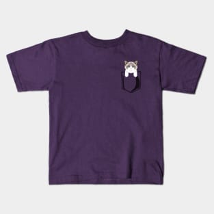 Pocket Ragdoll Kitty Kids T-Shirt
